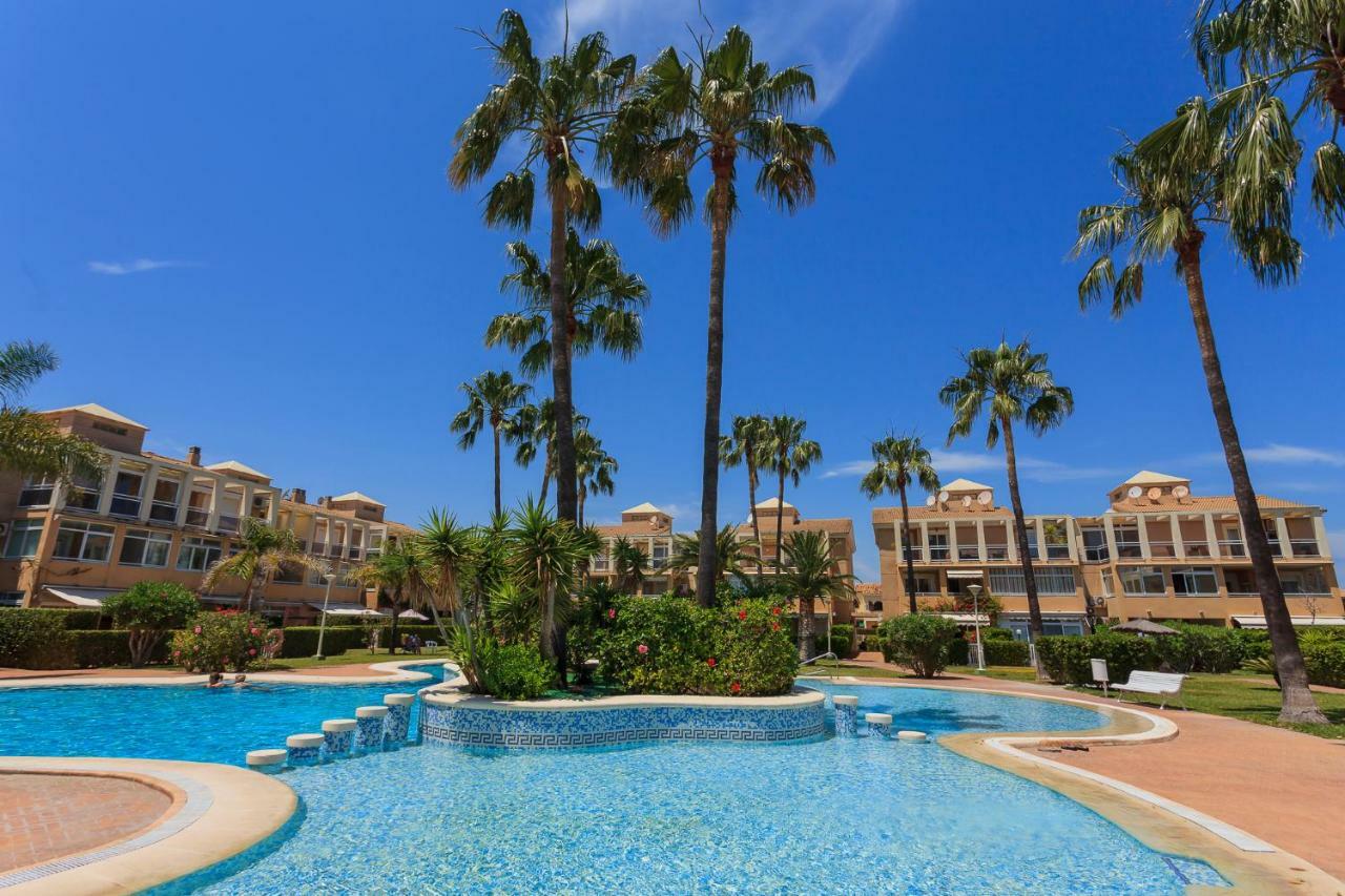 Apartamento Playa Con Piscina Y Terraza En Urbanizacion De Lujo Denia Kültér fotó