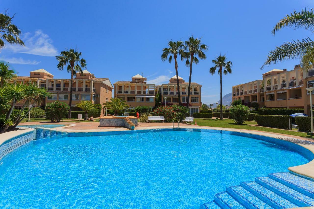Apartamento Playa Con Piscina Y Terraza En Urbanizacion De Lujo Denia Kültér fotó